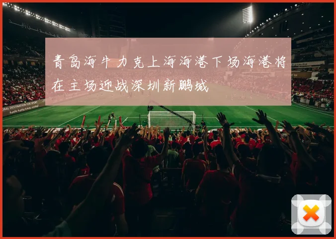 青岛海牛力克上海海港下场海港将在主场迎战深圳新鹏城
